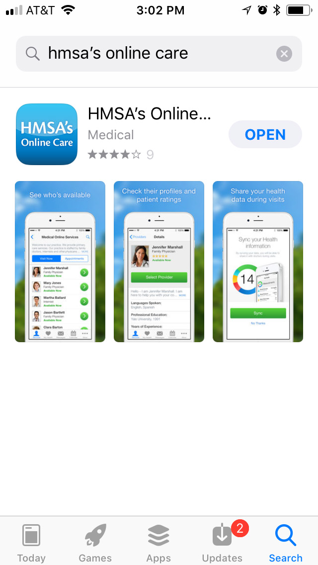 HMSA’s Online Care